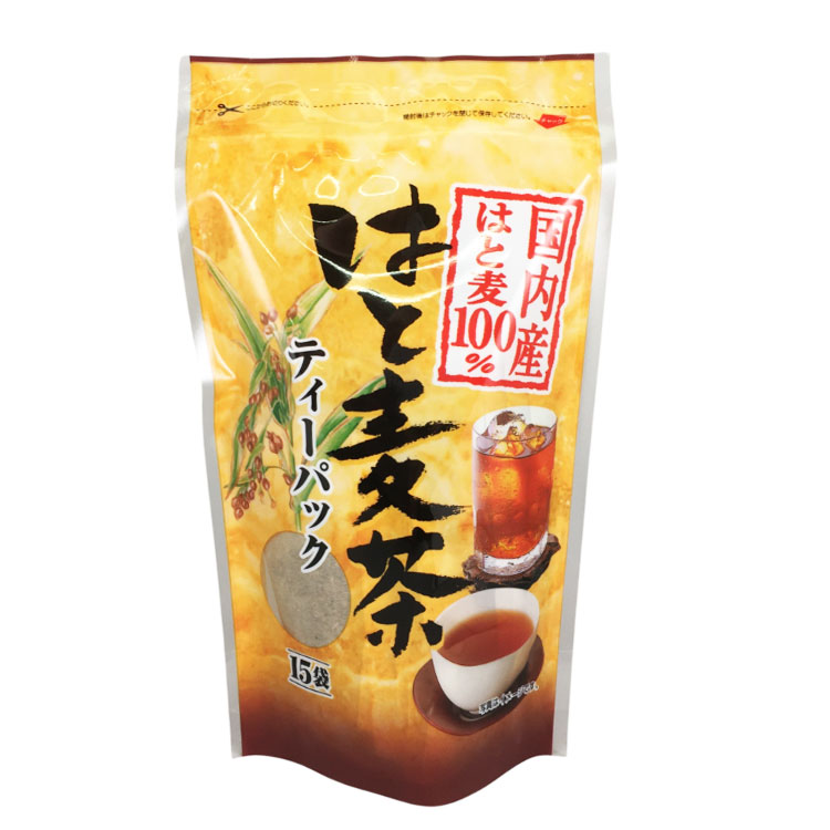 長谷川商店 国内産 はと麦茶ティーパック 120g×1個 はと麦茶 ティーバッグ お茶 健康 飲料 ノンカフェイン 国産