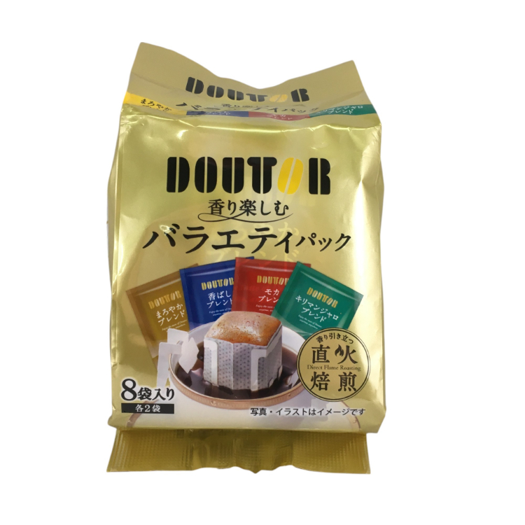 ドトールコーヒー 香り楽しむバラエティパック 7g×8袋×1個 ドリップコーヒー 詰め合わせ 飲料 珈琲 飲み比べ 個包装 休憩