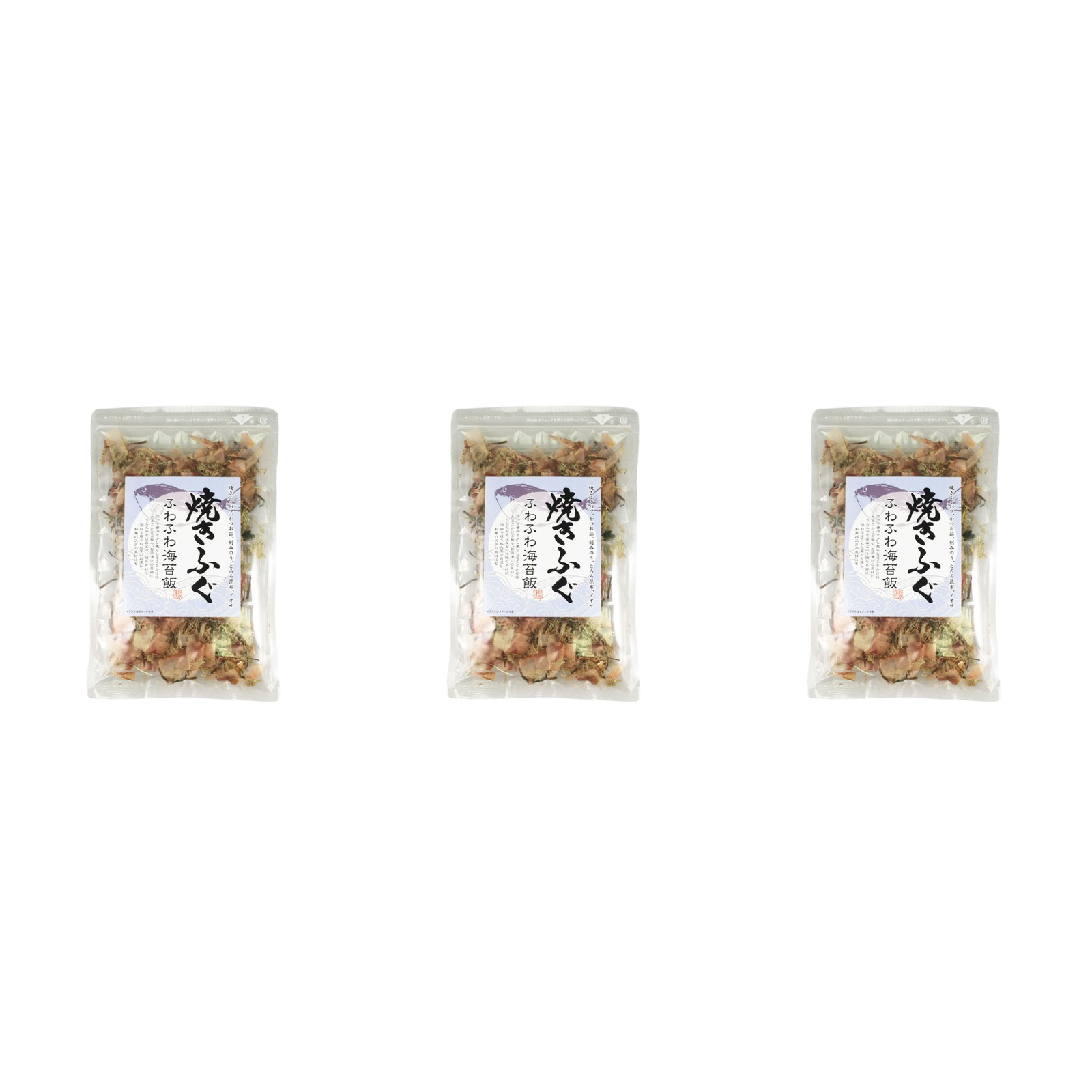 ハヤシ食品工業 焼きふぐ ふわふわ海苔飯 20g×3個 ふりかけ フグ 魚介 海苔 ご飯のお供 お弁当 贅沢