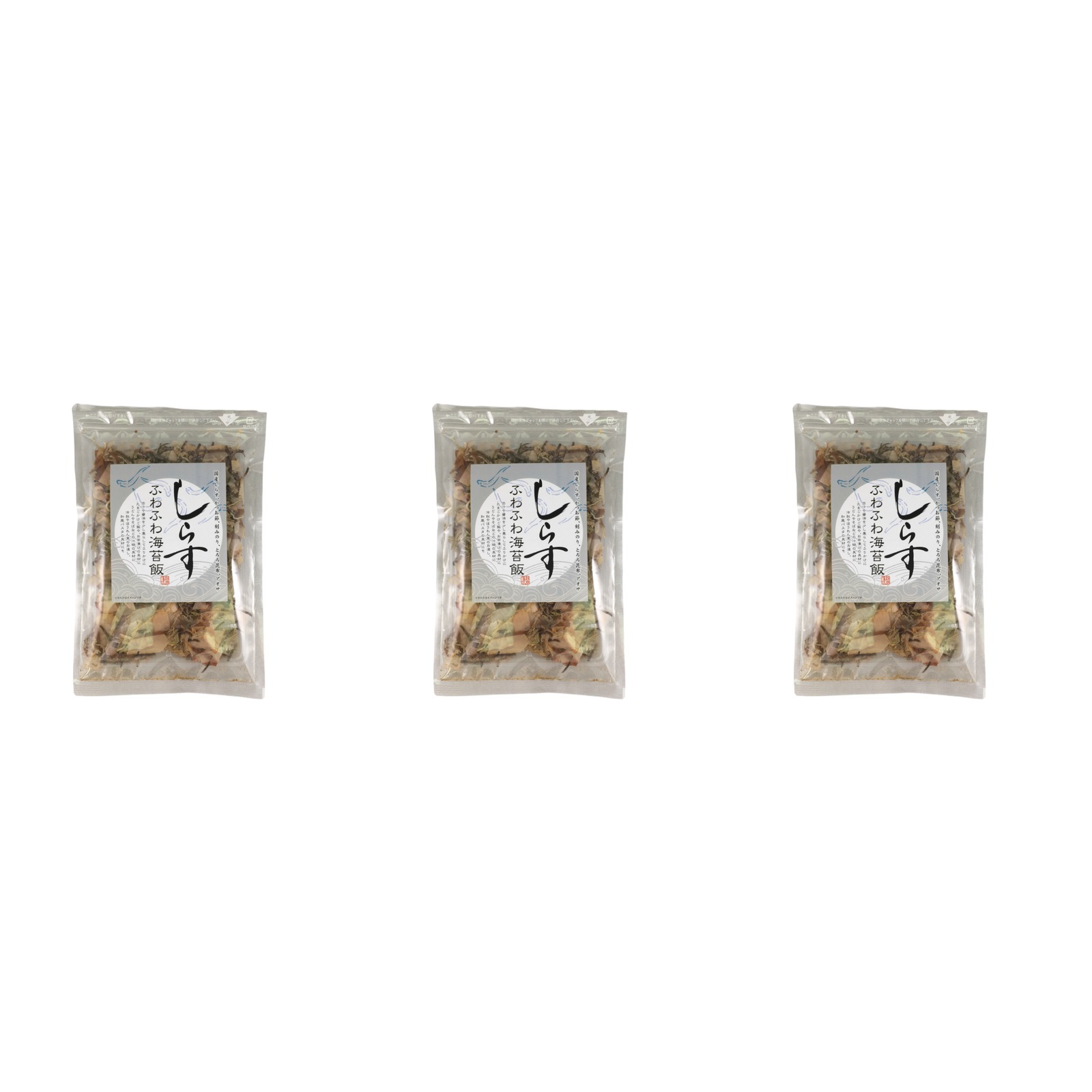 ハヤシ食品工業 しらす ふわふわ海苔飯 20g×3個 ふりかけ シラス 魚介 海苔 ご飯のお供 お弁当 贅沢