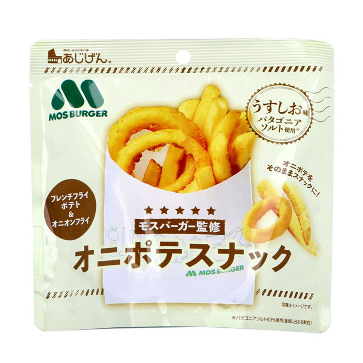 味源 モスオニポテスナック 40g×1個 スナック菓子 ポテトチップス オニオンリング おやつ コラボ