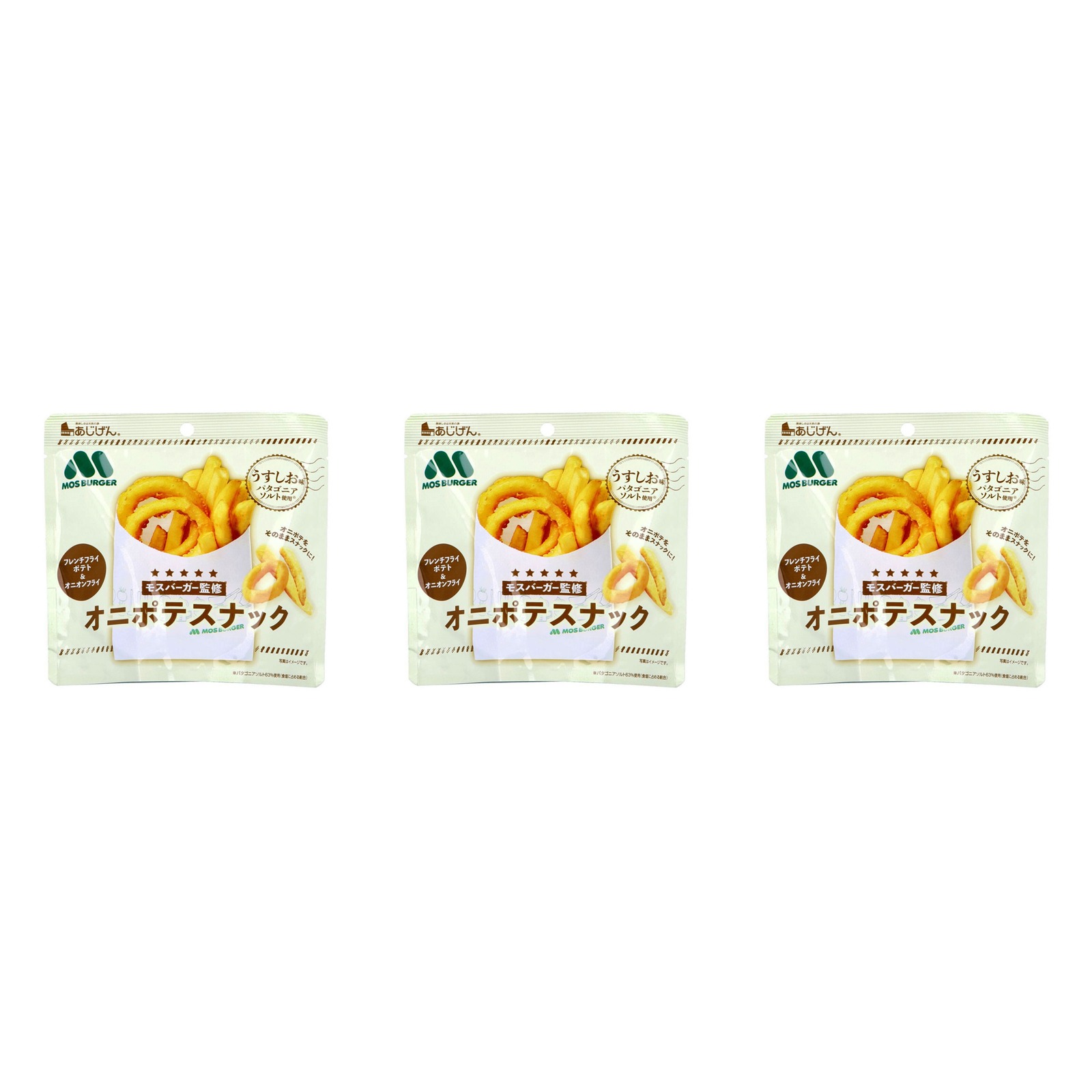 味源 モスオニポテスナック 40g×3個 スナック菓子 ポテトチップス オニオンリング おやつ コラボ