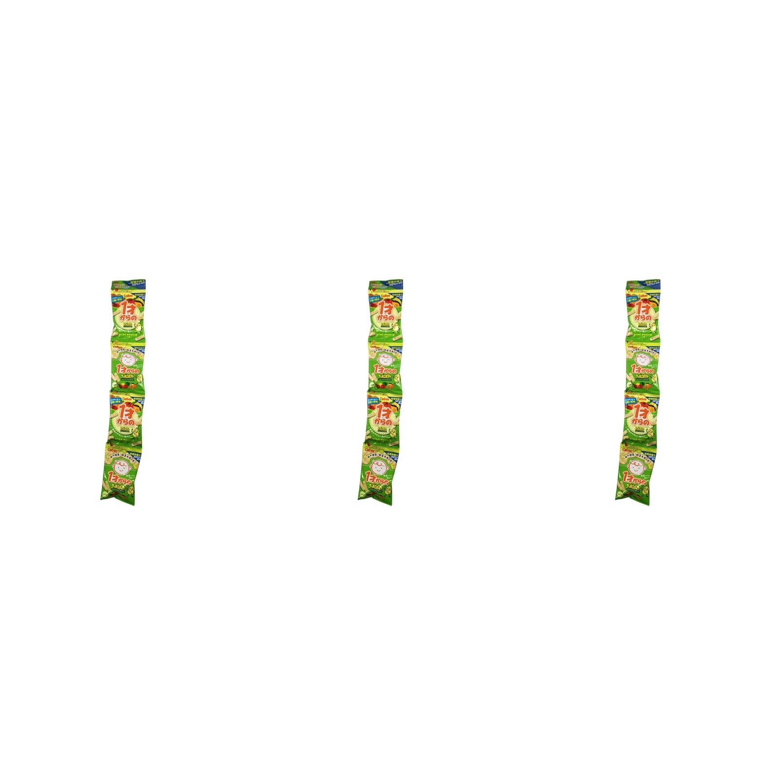 カルビー 1才からのサッポロポテト つぶつぶベジタブル 4連 8g×4袋×3個 スナック菓子 幼児食 ベビーフード おやつ 野菜 詰め合わせ