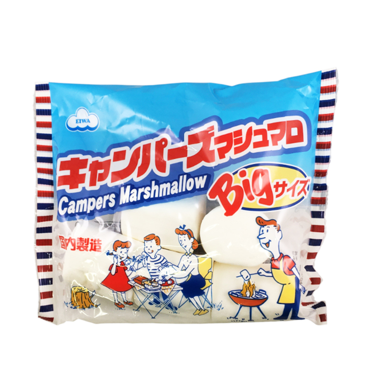 エイワ キャンパーズマシュマロ 170g×1個 マシュマロ キャンプ バーベキュー スイーツ おやつ 菓子