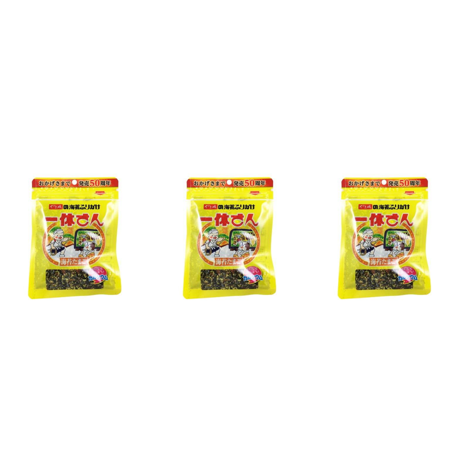 やま磯 一休さんRパック 海苔たまご 40g×3個 ふりかけ 海苔 たまご 白米 お弁当 朝食 調味料