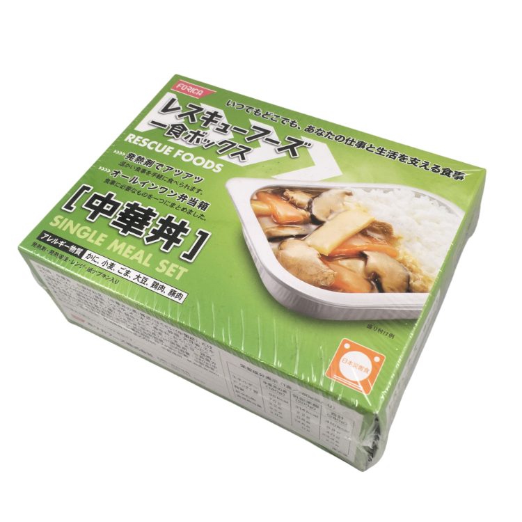 ホリカフーズ レスキューフーズ1食ボックス 中華丼 1食×1個 非常食 保存食 災害対策 備蓄 防災セット 火不要 避難グッズ