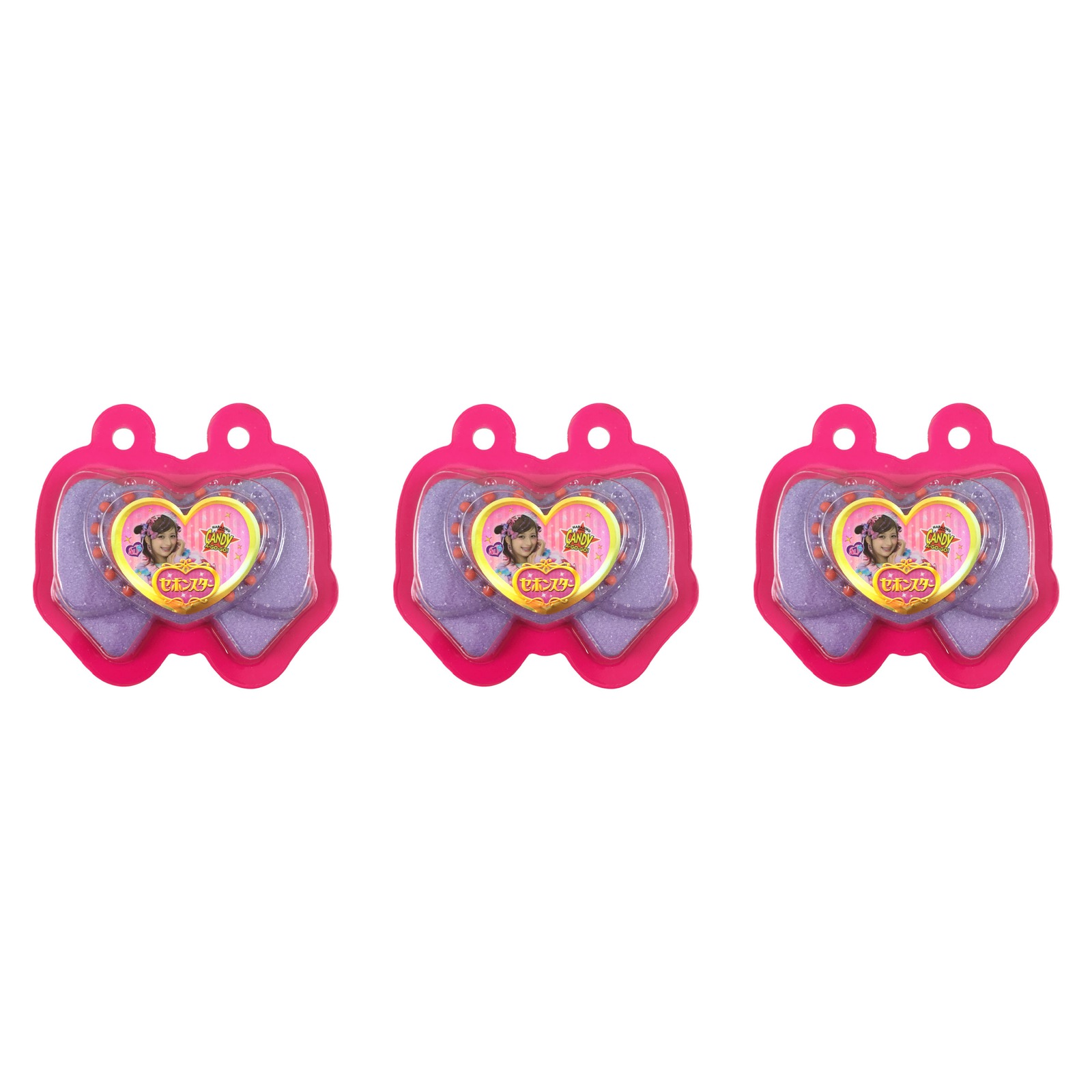 CANDY・A・GO・GO しなこちゃん セボンスターマシュマロ パープル グレープ味 40g×3個 マシュマロ キャラクター 原宿系 映え お菓子 駄菓子 グレープ味