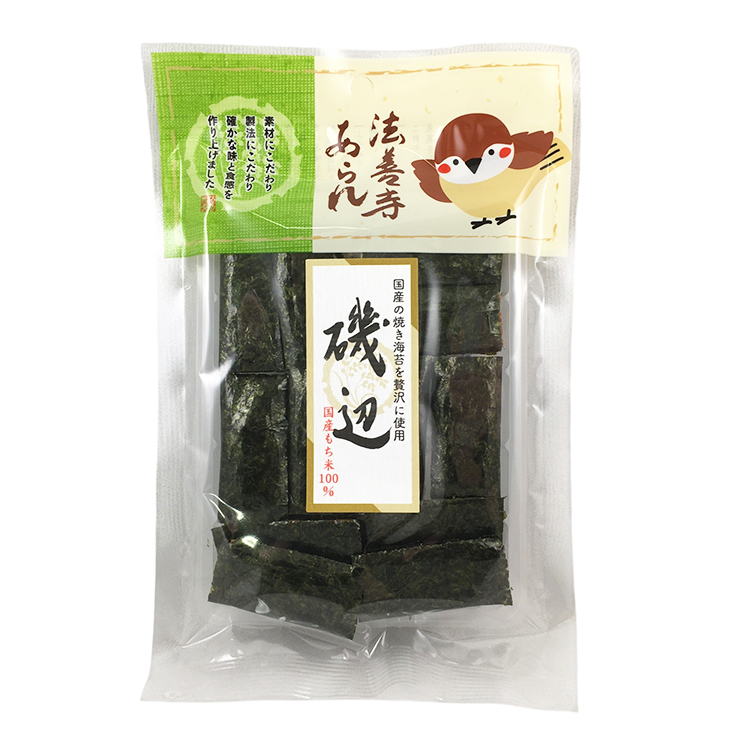 法善寺あられ ふくめちゃんシリーズ 磯辺 30g×1個 あられ おかき 煎餅 おつまみ 詰め合わせ 駄菓子 伝統
