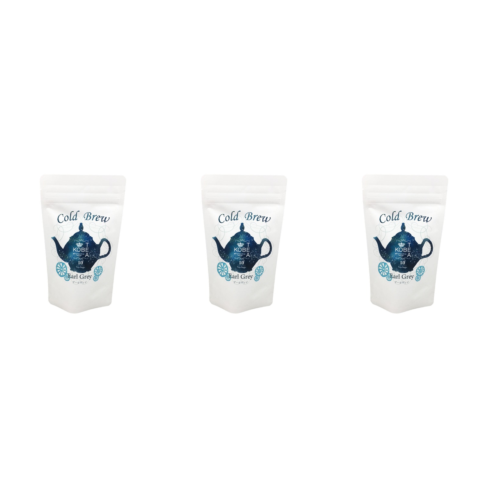 神戸紅茶 KOBE TEA Cold Brew Tea アールグレイ 10ティーバッグス 50g×3個 紅茶 ティーバッグ 水出し フレーバーティー ティータイム