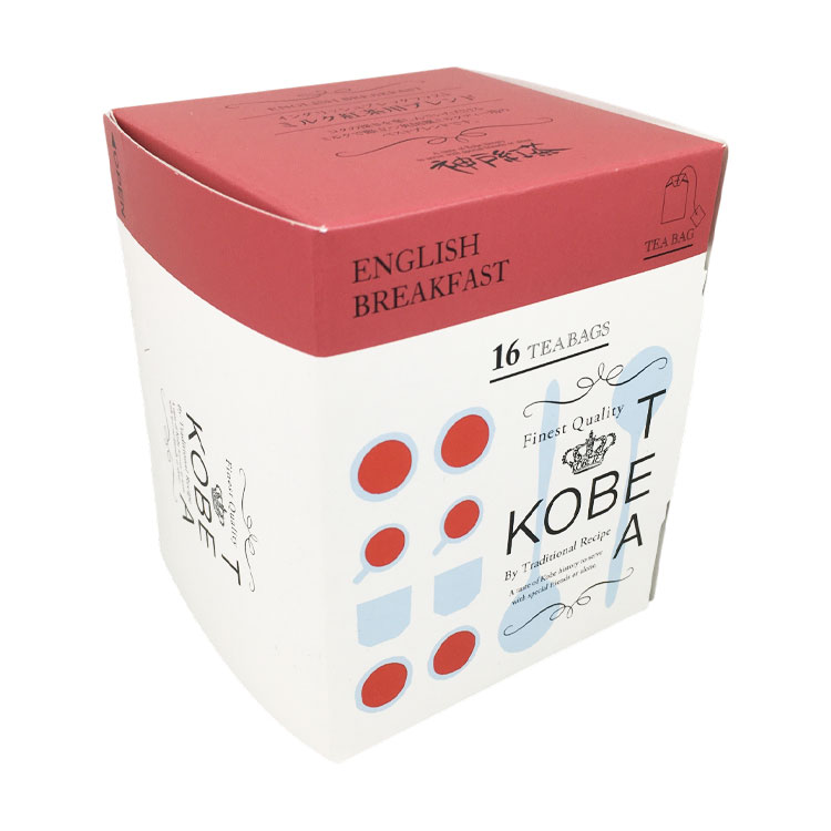 神戸紅茶 KOBE TEA 生紅茶イングリッシュブレックファスト 16P 40g×1個 紅茶 ティーバッグ ティータイム ギフト 朝食 ミルクティー