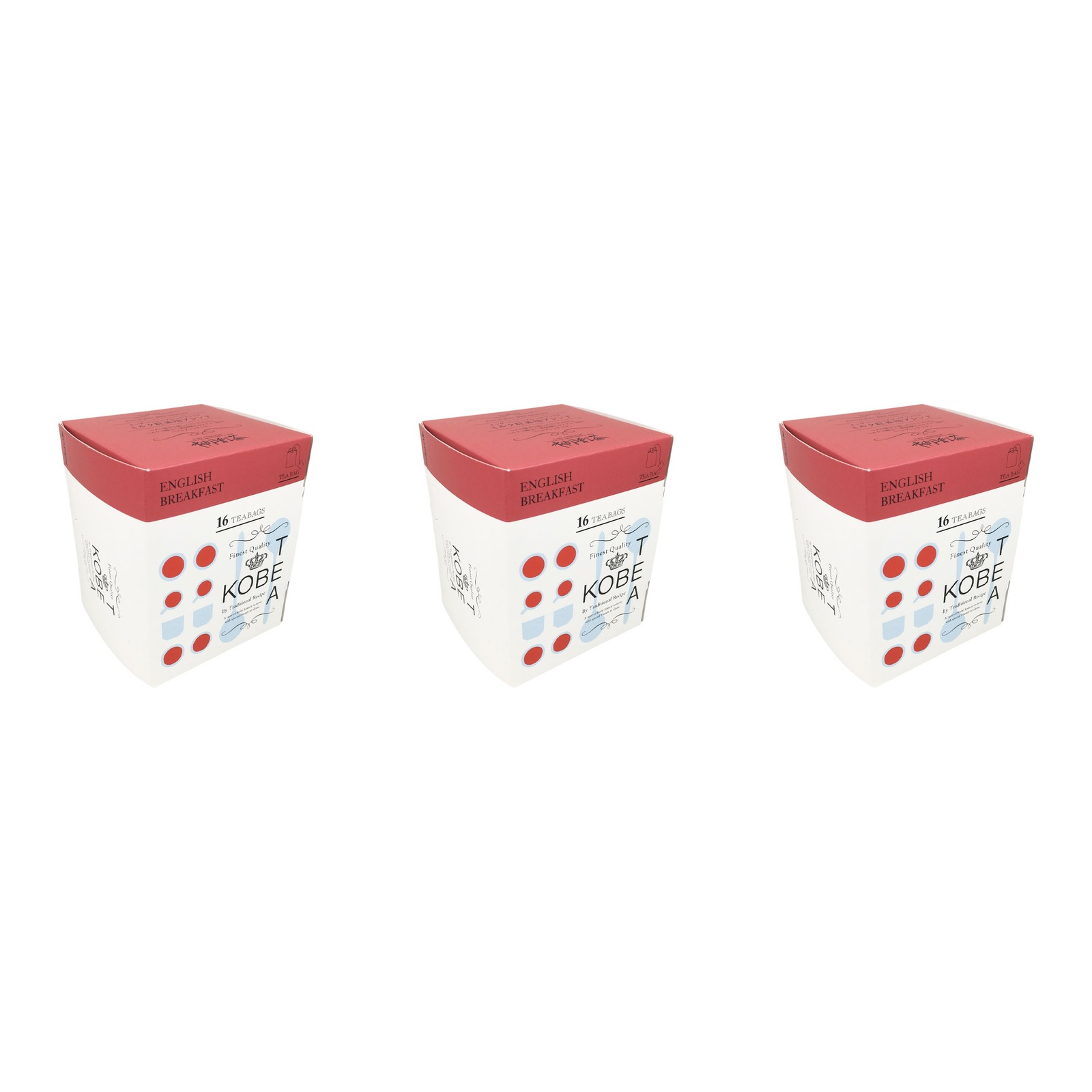 神戸紅茶 KOBE TEA 生紅茶イングリッシュブレックファスト 16P 40g×3個 紅茶 ティーバッグ ティータイム ギフト 朝食 ミルクティー