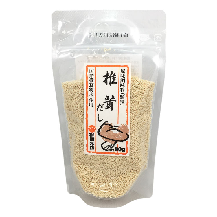 柳屋本店 だしの素 椎茸 80g×1個 出汁 しいたけ エキス 和食 隠し味 万能 煮物
