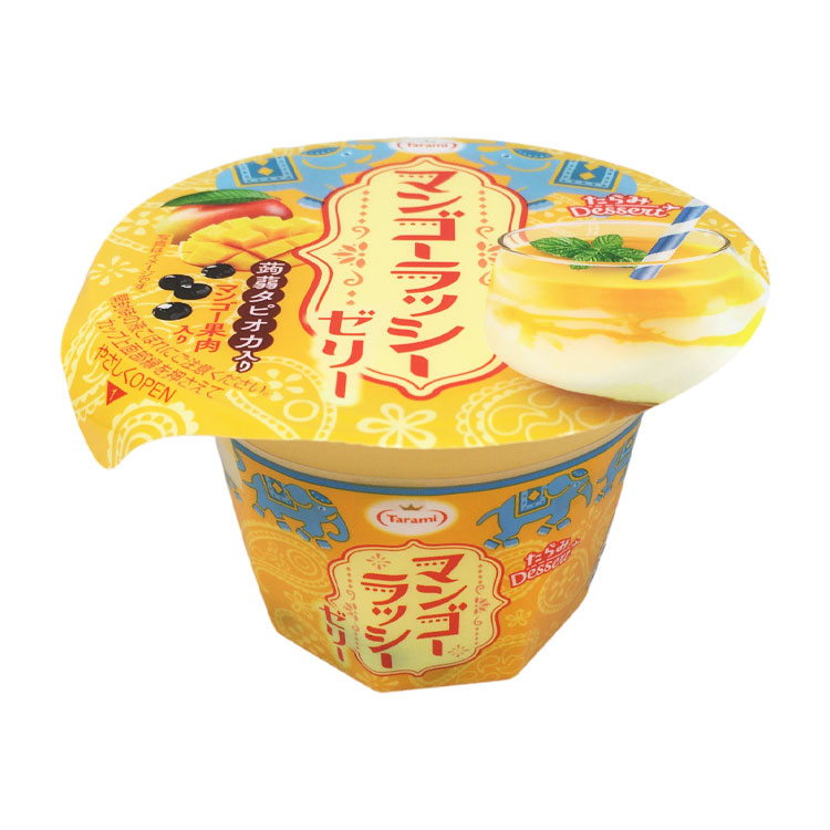 たらみ Dessertシリーズ マンゴーラッシーゼリー 230g×1個 ラッシー ヨーグルト風味 インド風 アジアン スイーツ 濃厚
