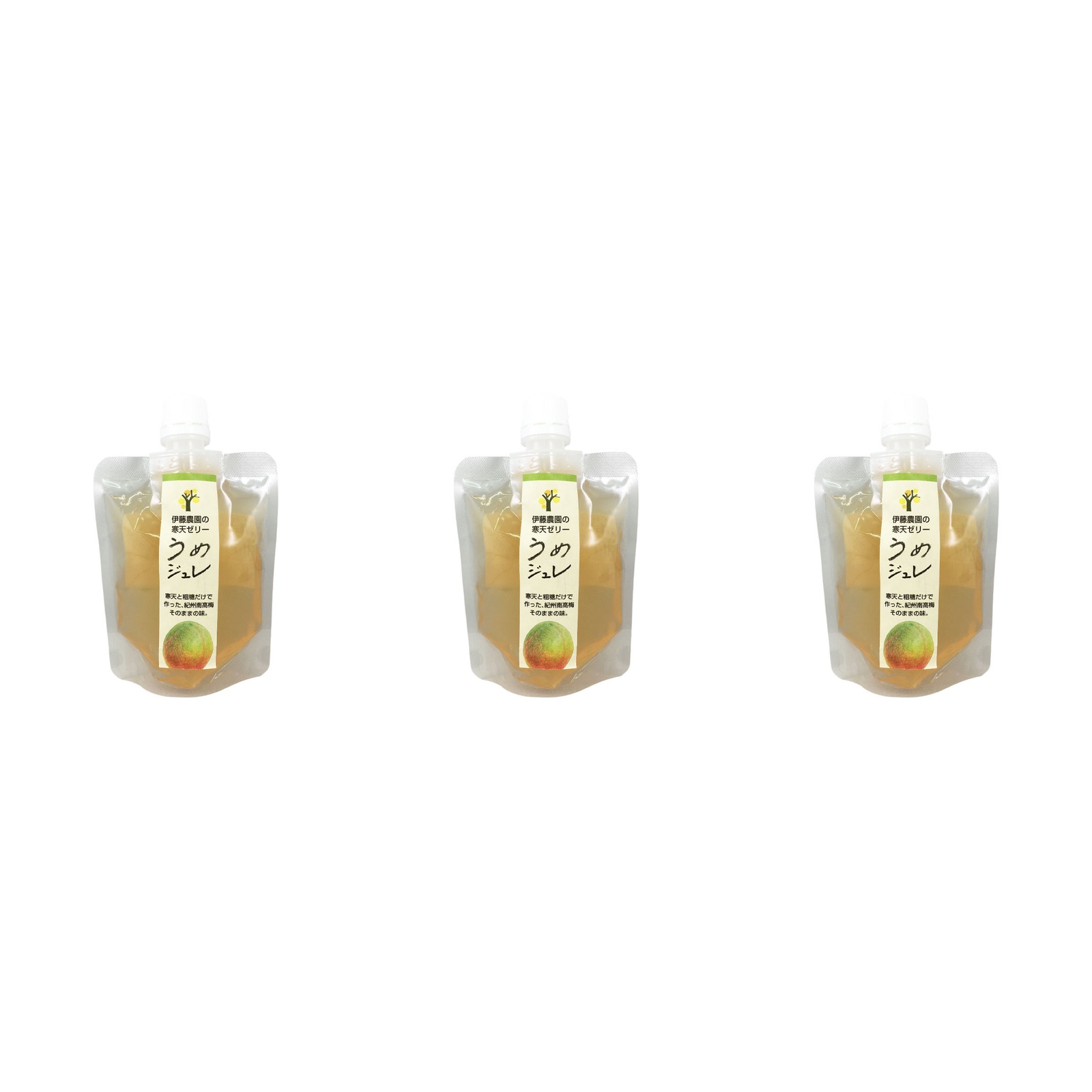 伊藤農園 うめジュレ 150g×3個 梅ゼリー 紀州産 クエン酸 疲労回復 爽やか 甘酸っぱい 贈り物