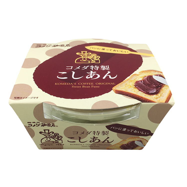 遠藤製餡 コメダ特製 こしあん 270g×1個 餡子 小豆 和菓子材料 あんバター トースト用 スイーツ 粒なし