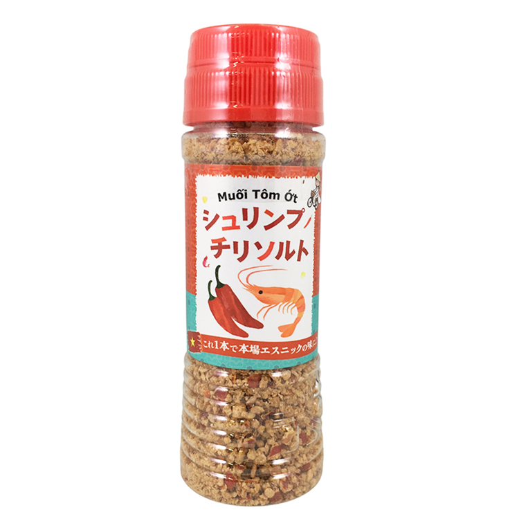 インターフレッシュ グリーン シュリンプチリソルト 100g×1個 海老 塩 スパイス 調味料 おつまみ 料理 瓶
