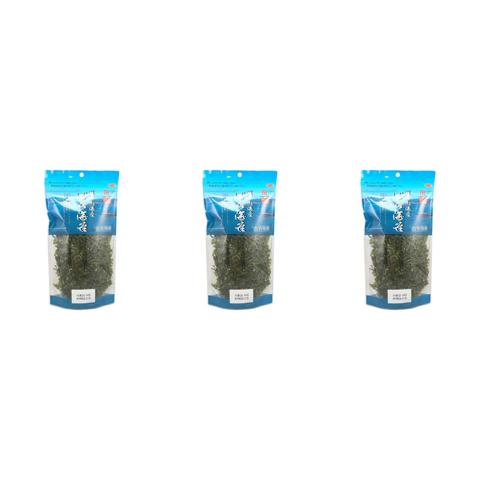 カネリョウ海藻 瀬戸内海産ばら海苔 12g×3個 海苔 乾物 味噌汁の具 料理材料 トッピング 詰め合わせ 瀬戸内