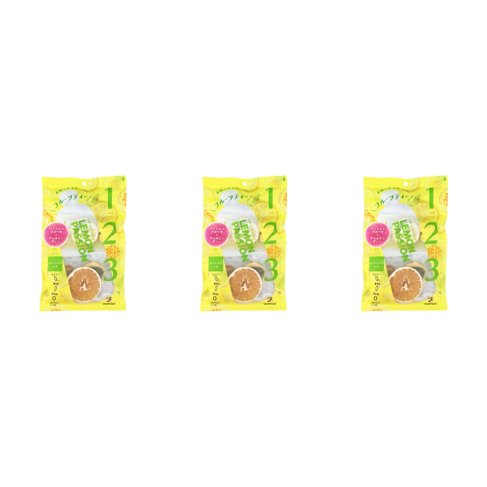 レビテーションエンジニアリング フルーツティー レモンパッション 33g×3個 柑橘 パッションフルーツ 爽やか ビタミン 夏 ティーバッグ