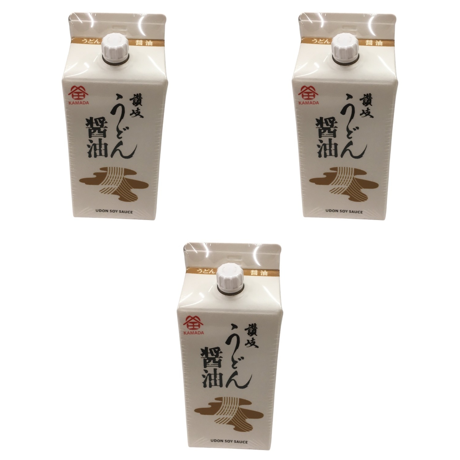 鎌田醤油 讃岐うどん醤油 200ml×3個 うどん醤油 讃岐 麺類 卓上 旨味 だし 調味料