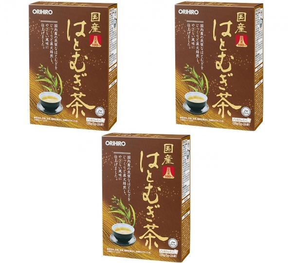 オリヒロ 国産はと麦むぎ茶 130g×3個 はと麦茶 健康茶 ティーバッグ 麦茶 飲料 ノンカフェイン 夏