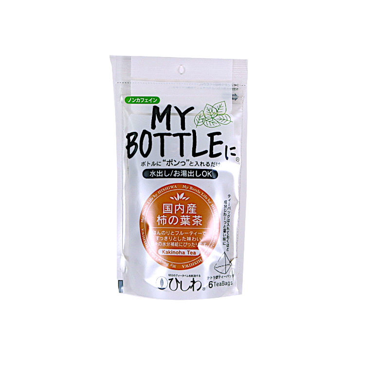 菱和園 MY BOTTLEに 国内産柿の葉茶 ティーバッグ 18g×1個 柿の葉茶 健康茶 ティーバッグ 飲料 ノンカフェイン マイボトル
