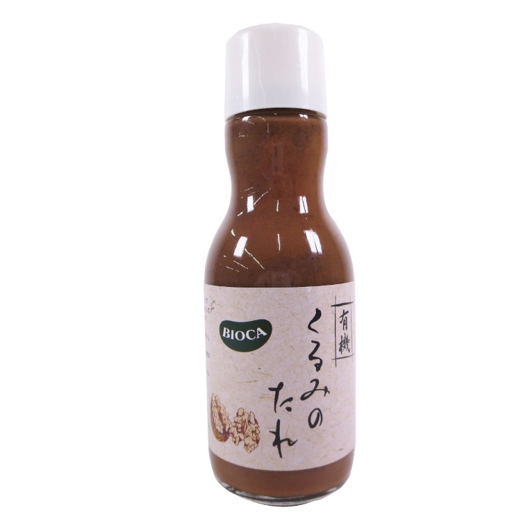 ビオカ 有機くるみのたれ 180ml×1個 くるみのたれ 麺類 サラダ 料理 旨味 卓上 調味料