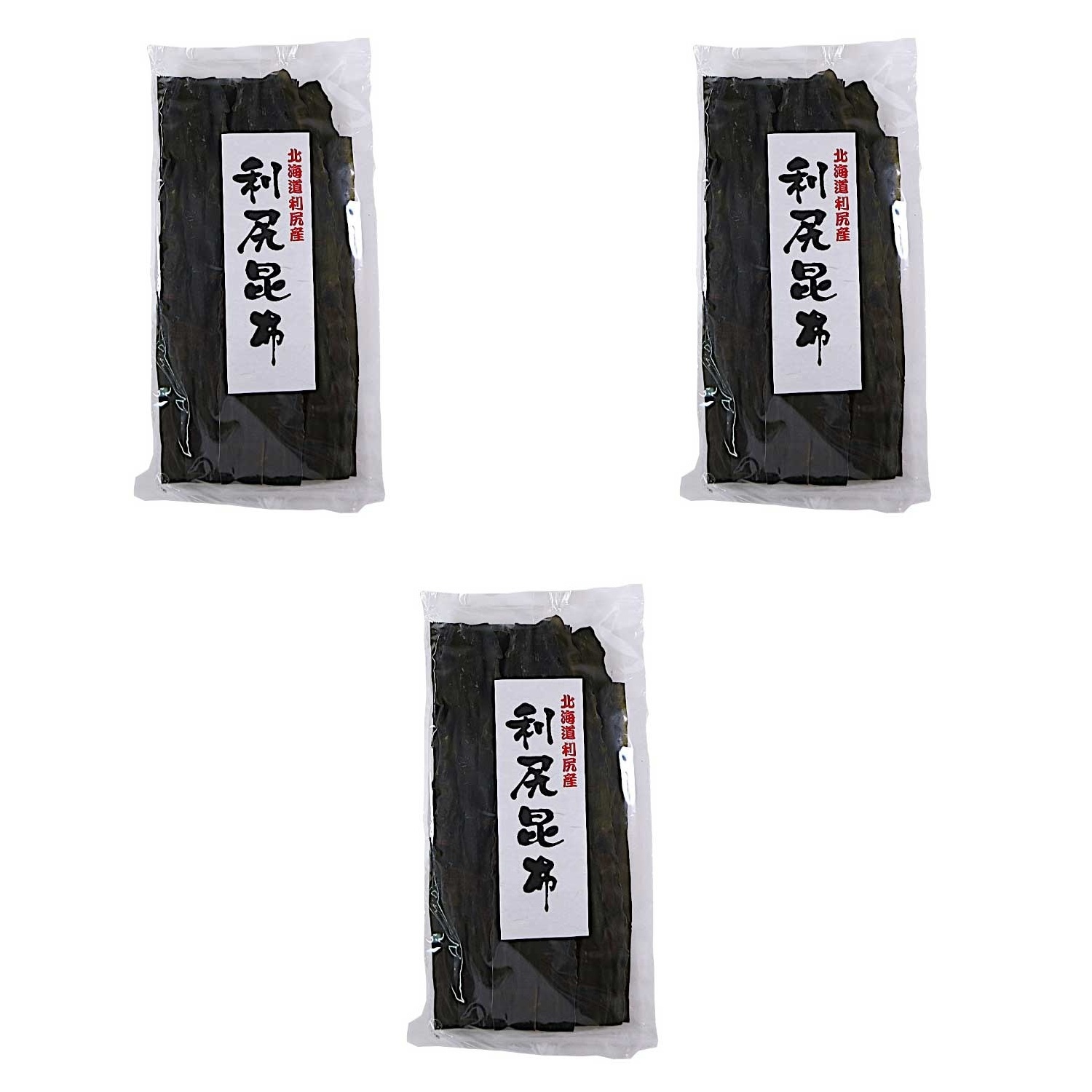 北海道利尻産 利尻昆布 300g か?ま?だ?商?店?×3個 出汁 乾物 高級 鍋 煮物 料理 旨味