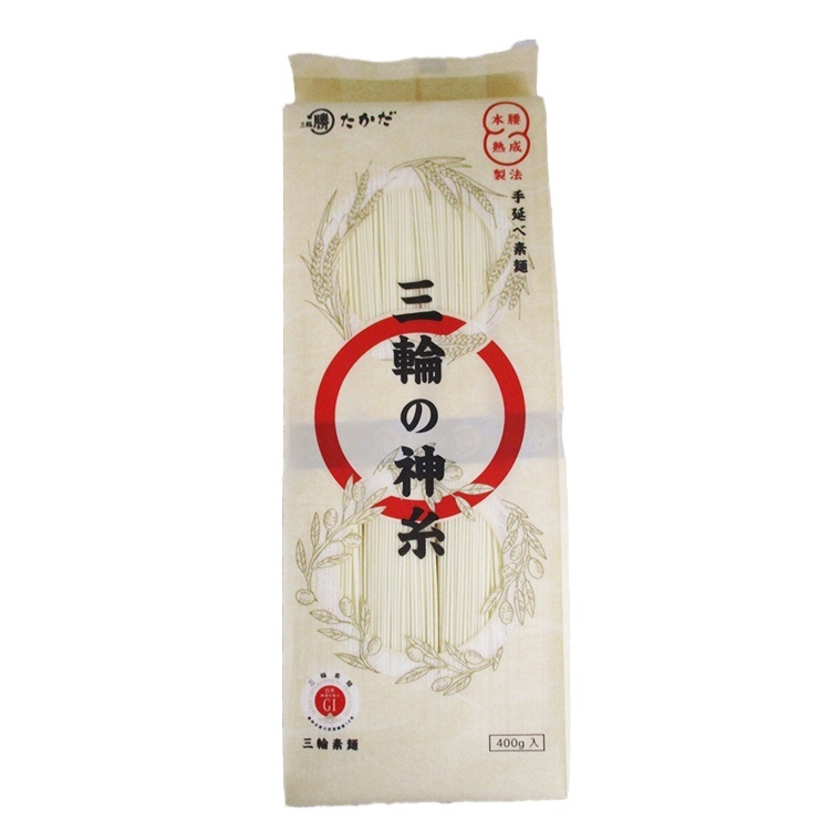 マル勝高田 三輪の神糸 400g マ?ル?勝?高?田?商?店?×1個 そうめん 乾麺 贈り物 麺類 贈答品 伝統 料理