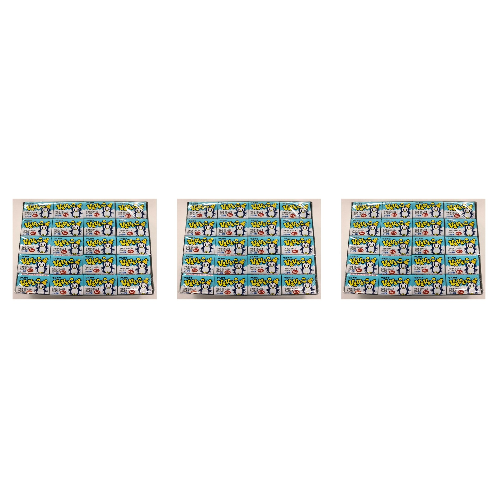 マルカワ ひえひえっこフーセンガム 60個入(55個＋あたり5個)×3個 駄菓子 ガム おやつ 子供会 遠足 まとめ買い 菓子