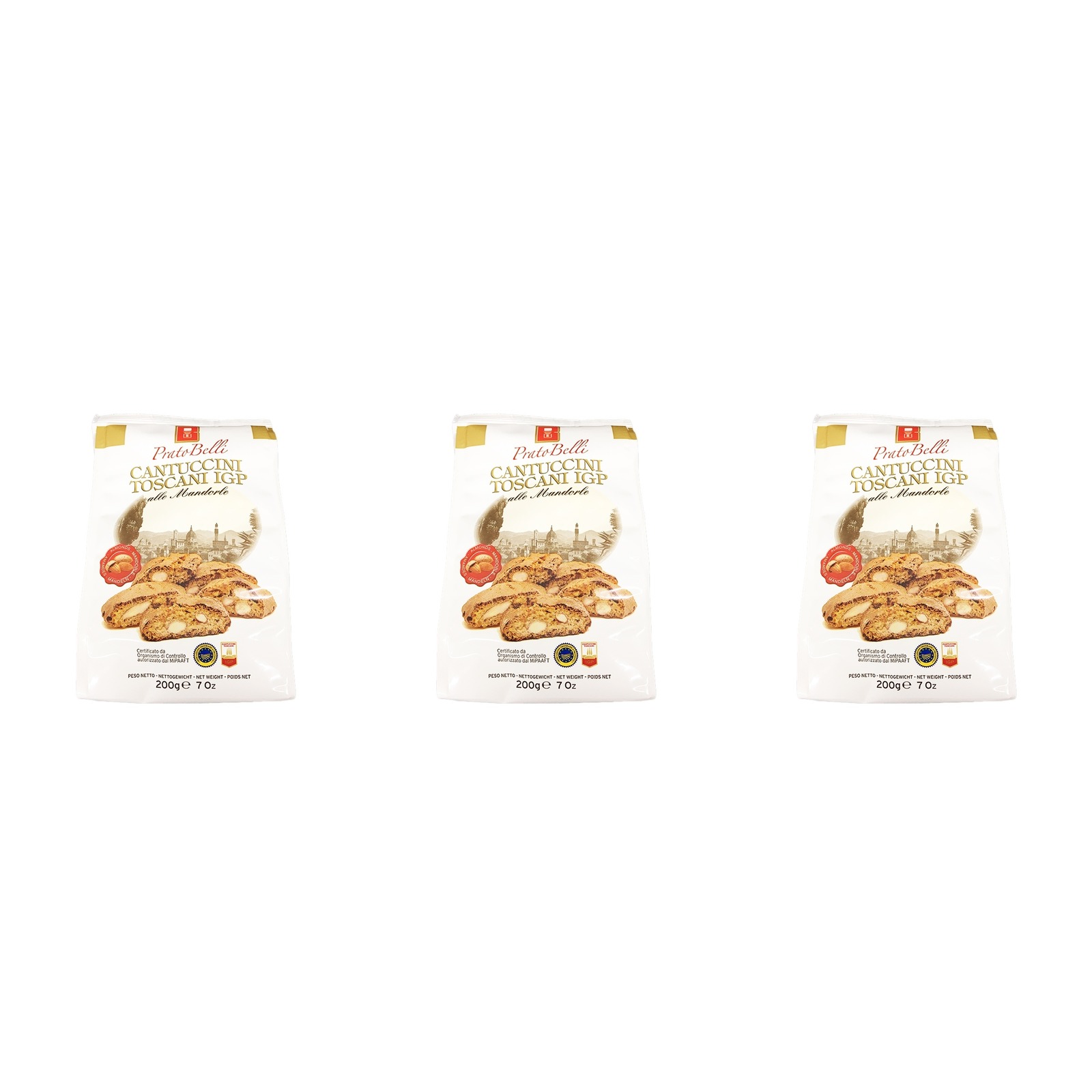 ベリー カントチーニ アーモンド ビスケット 200g×3個 お菓子 ビスケット クッキー アーモンド イタリア 焼き菓子