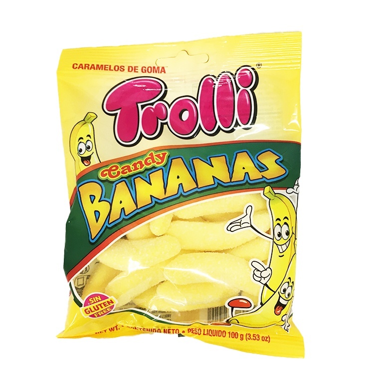 トローリ バナナ 100g×1個 お菓子 グミ バナナ フルーツ ドイツ 輸入菓子 スイーツ