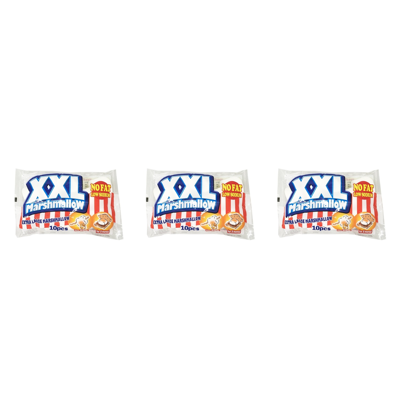 アンディ ＸＸLマシュマロ 10個×3個 お菓子 マシュマロ 特大 バーベキュー キャンプ スイーツ おやつ