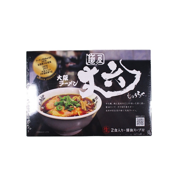久保田麺業 大阪ラーメン 麺屋丈六 292g(2食入り)×1個 醤油味 麺類 ご当地グルメ 有名店 昼食 生麺 中華そば