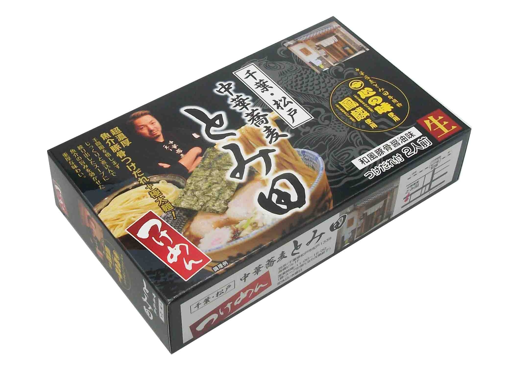 アイランド食品 千葉 中華蕎麦とみ田つけめん 420g(2食入)×1個 魚介豚骨 麺類 ご当地グルメ 有名店 昼食 生麺 極太麺