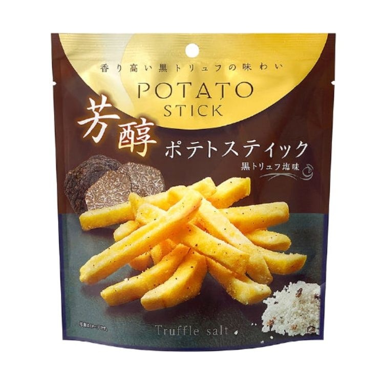 MDホールディングス 芳醇ポテトポテトスティック黒トリュフ味 72g×1個 スナック菓子 おつまみ 高級感 贅沢 じゃがいも 洋風 間食