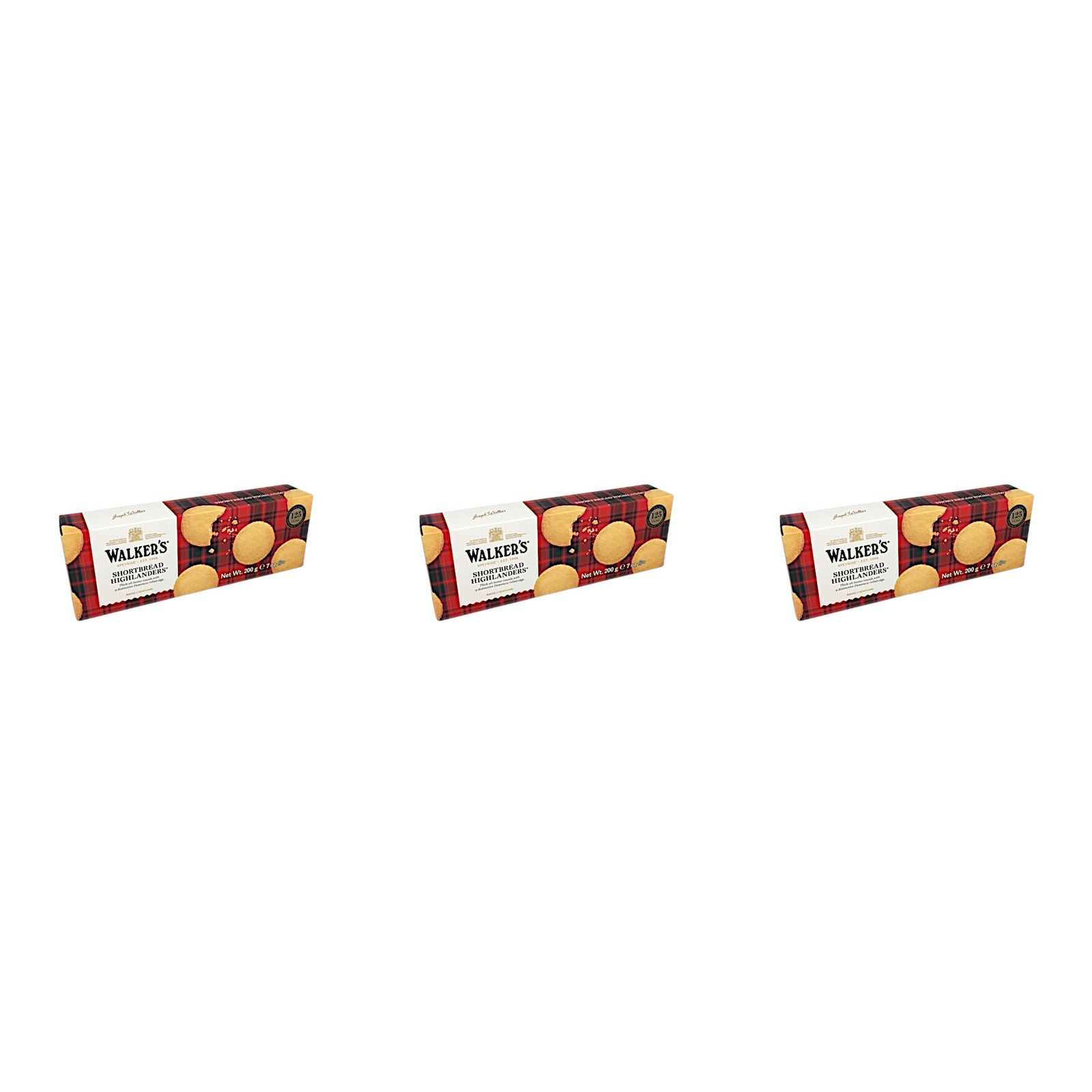 ウォーカー ショートブレッドハイランダー 箱入り 200g×3個 洋菓子 焼き菓子 ティータイム おやつ 輸入菓子 スイーツ