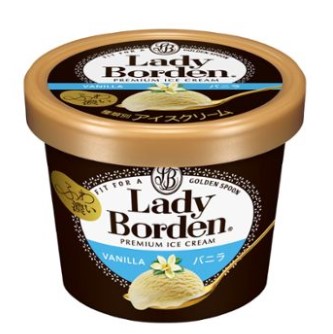ロッテ レディーボーデン ミニ バニラ 120ml×1個 冷凍 アイスクリーム バニラ デザート カップ 濃厚 個食