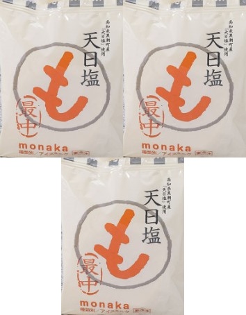 高知アイス 天日塩モナカ 100ml×3個 冷凍 アイスモナカ 塩 バニラ ご当地 デザート おやつ 菓子