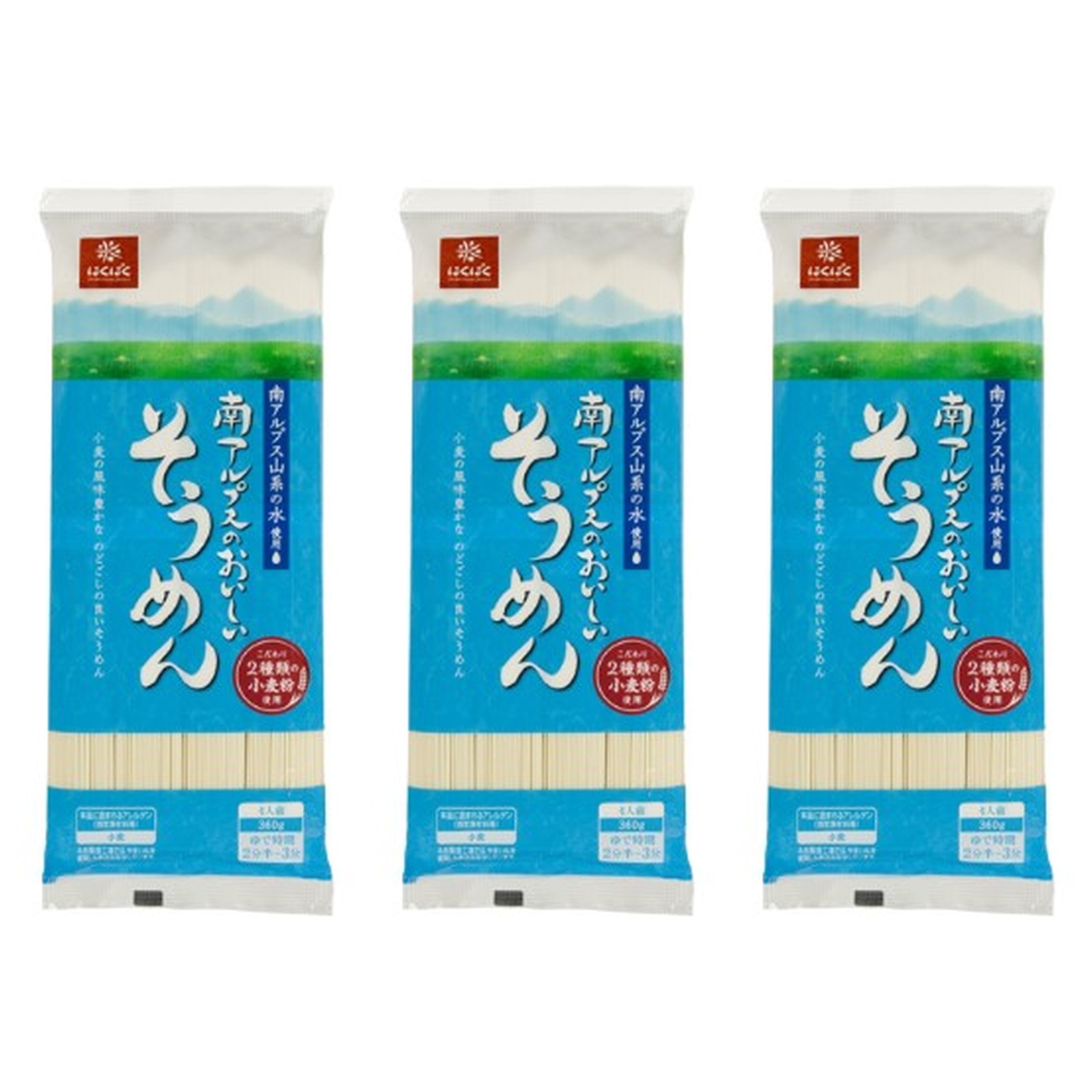 はくばく 南アルプスのおいしいそうめん 90g×4束入り×3個 サタプラ 何でも試してランキング そ ...