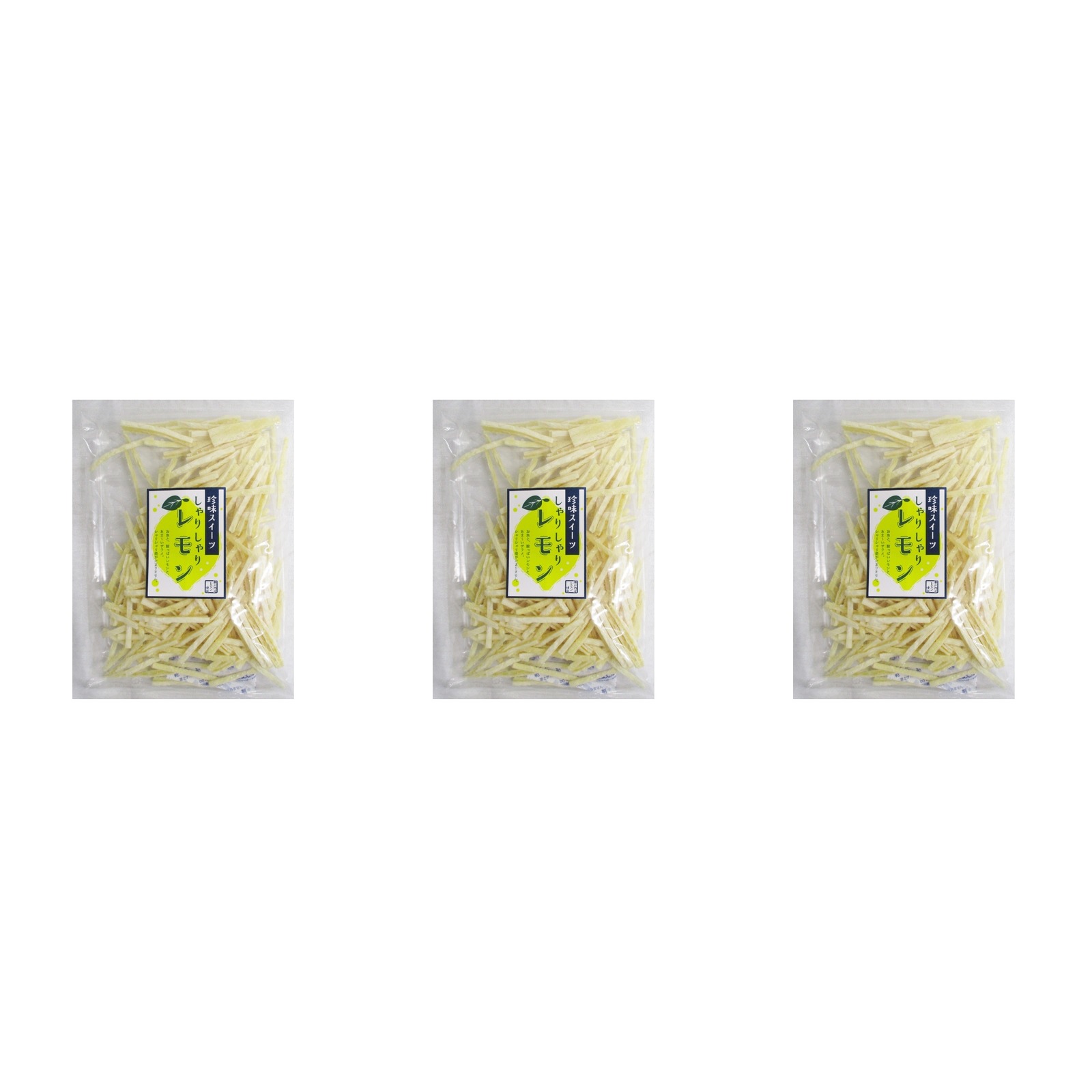 ふじや 珍味スイーツ しゃりしゃりレモン 100g×3個 珍味 お菓子 レモン 魚介 おつまみ 乾物 瀬戸内