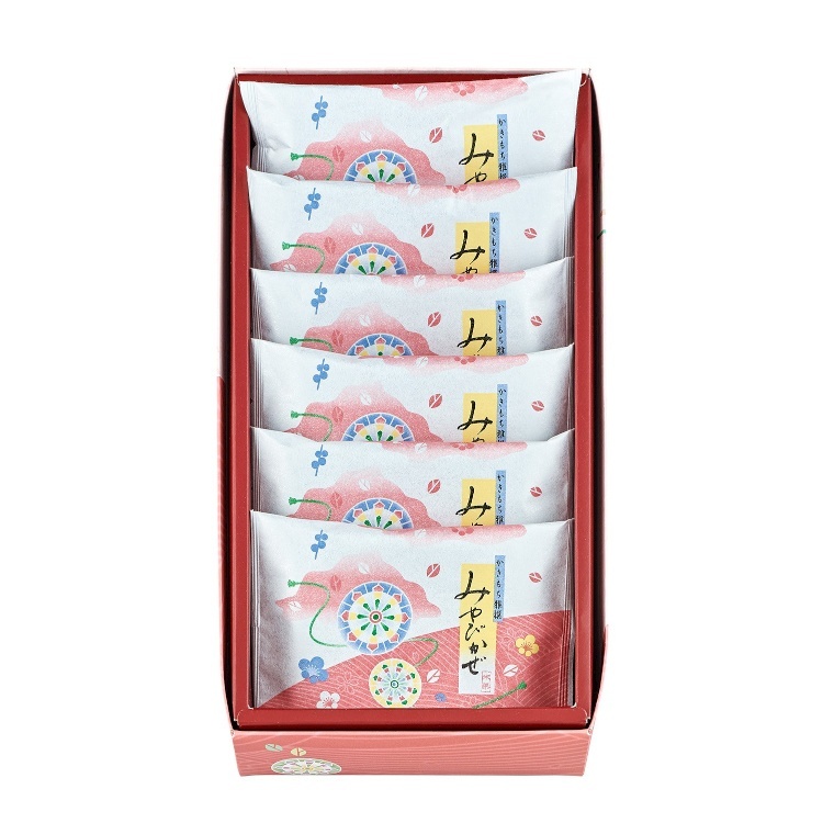 みやびかぜ 10号 14g×6袋入り 法?善?寺?あ?ら?れ?×1個 おかき ギフト 贈答 和菓子 個包装 手土産 煎餅