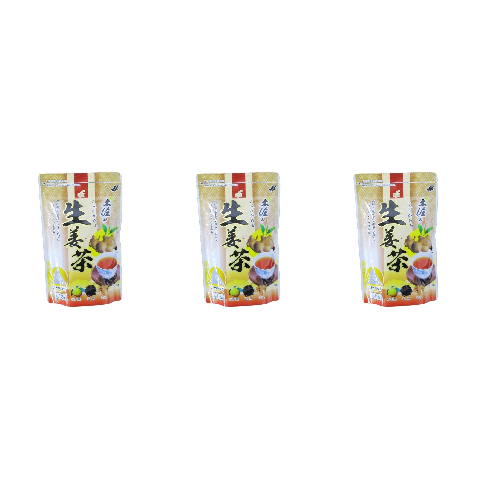 土佐の生姜茶 3gｘ13Ｐ 小?谷?穀?粉?×3個 生姜茶 ティーバッグ 飲料 温活 高知 健康茶 ジンジャー
