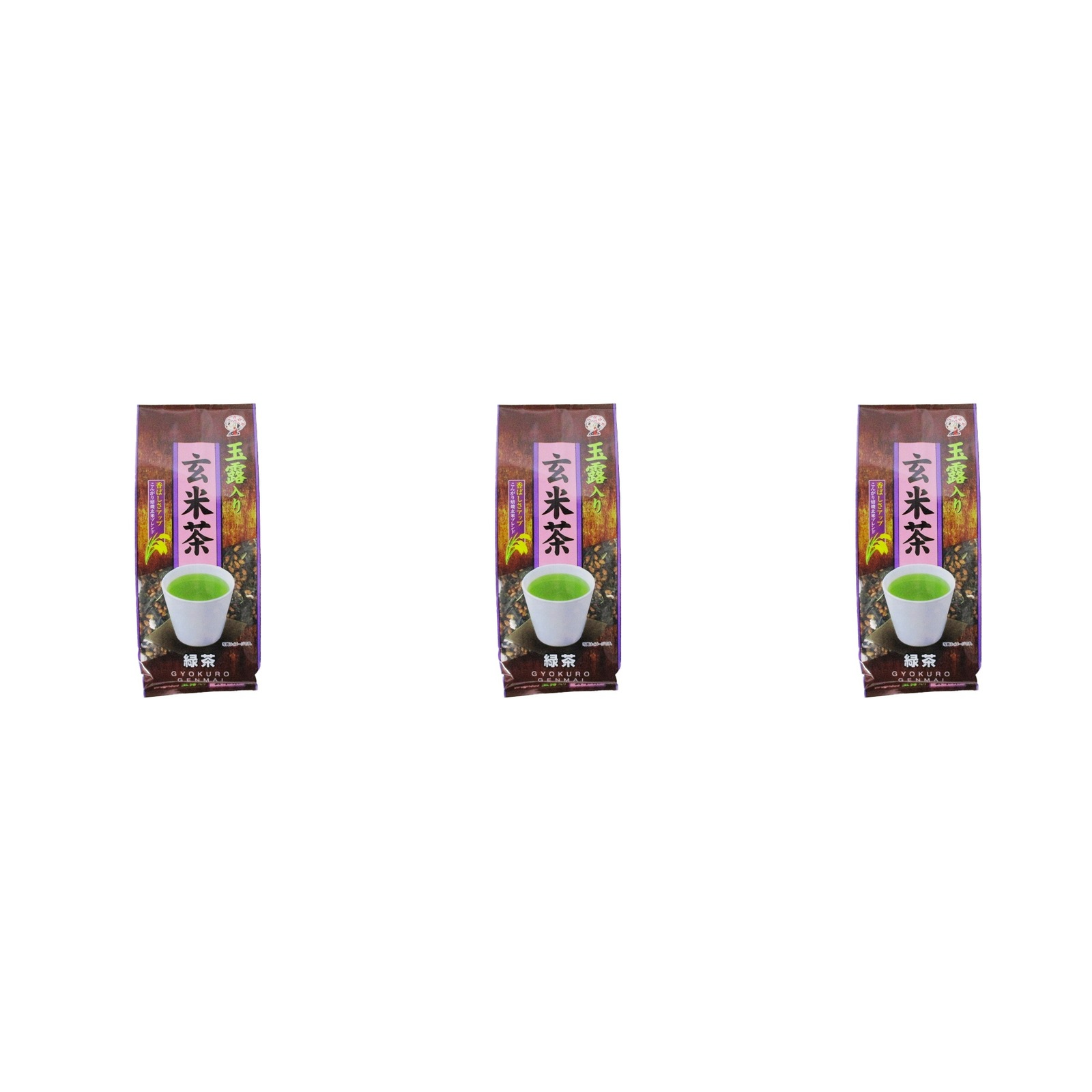 玉露玄米茶 150g 宇?治?森?徳?×3個 玄米茶 玉露 茶葉 日本茶 香ばしい 宇治 贅沢