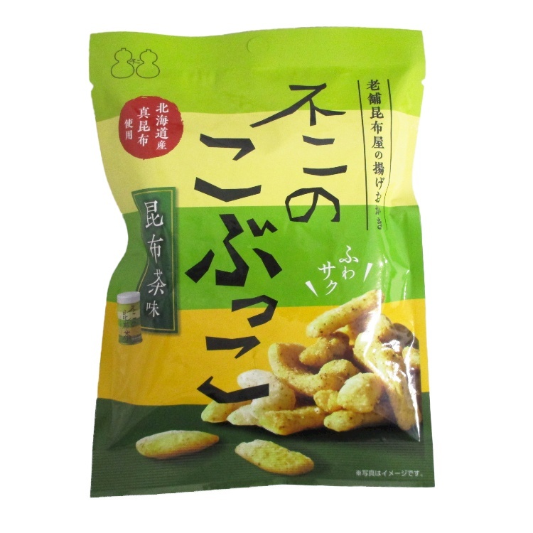 不二食品 不二のこぶっこ 昆布茶味 23g×1個 あられ 煎餅 おつまみ 駄菓子 旨味 珍味 小袋