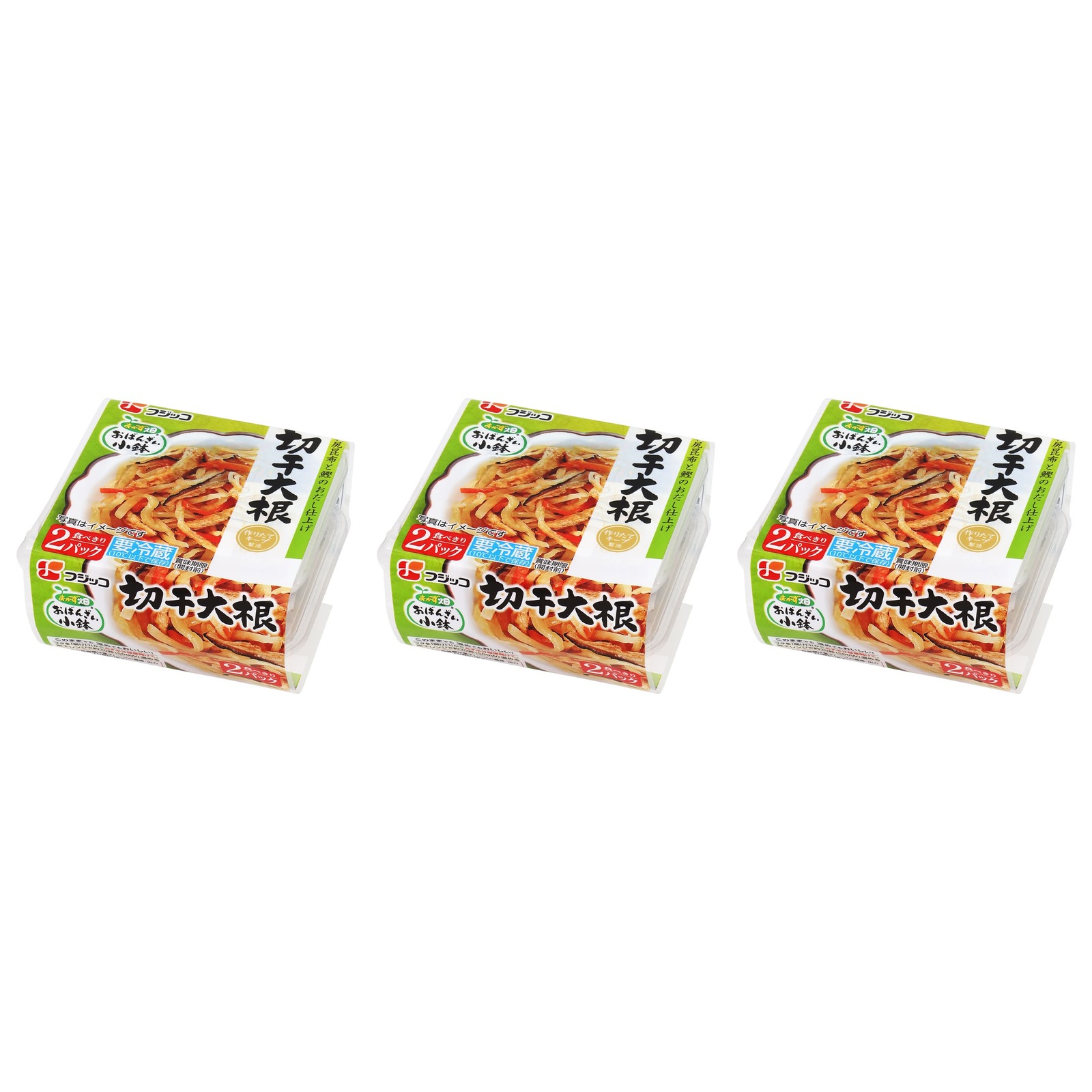 フジッコ おかず畑 おばんざい小鉢 切干大根 42g×2個入り×3個 冷蔵 切干大根 小鉢 和風 弁当 2個パック 時短 和惣菜