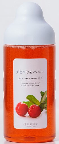 杉養蜂園 アセロラ&amp;ハニー500g×1個 はちみつ 国産 人気 美味 シロップ ソーダ割り スッキリ