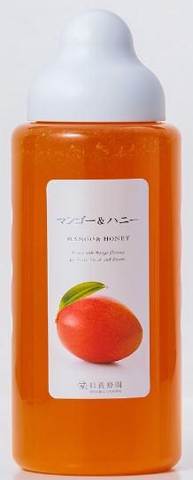 杉養蜂園 マンゴー&amp;ハニー1kg×1個 はちみつ 国産 人気 美味 ヨーグルト