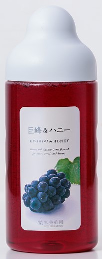 杉養蜂園 巨峰&amp;ハニー 500g×1個 はちみつ 国産 人気 美味 ヨーグルト ぶどう