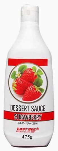 EASTBEE デザートソース ストロベリー 475g×1個 トッピング ヨーグルト アイスクリーム シリアル