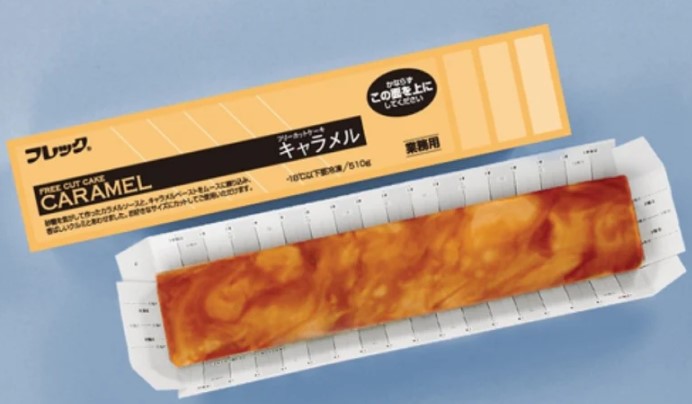 フレック フリーカットケーキ(キャラメル) 510g 冷凍×1個 冷凍デザート 大容量 洋菓子 コク 濃厚